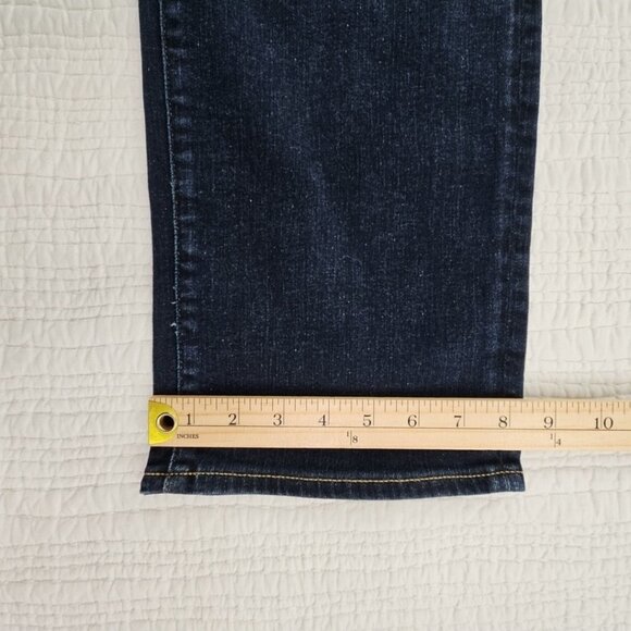 Ralph Lauren Polo Hampton Jeans Big Men's 42Bx30 Straight Leg Dark Wash Stretch - Picture 11 of 16